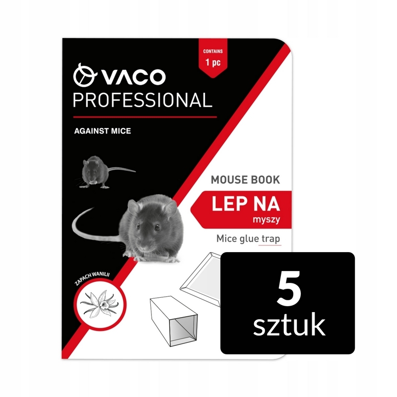 VACO PROFESSIONAL MouseBook - Small Mouse Stick 15x11x0,8cm - 1 ks.